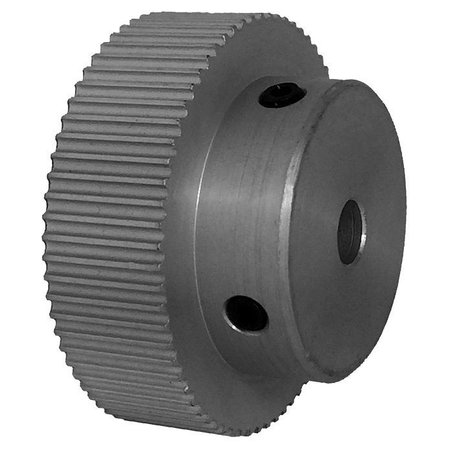 B B Manufacturing 68-2P09-6A3, Timing Pulley, Aluminum, Clear Anodized,  68-2P09-6A3
